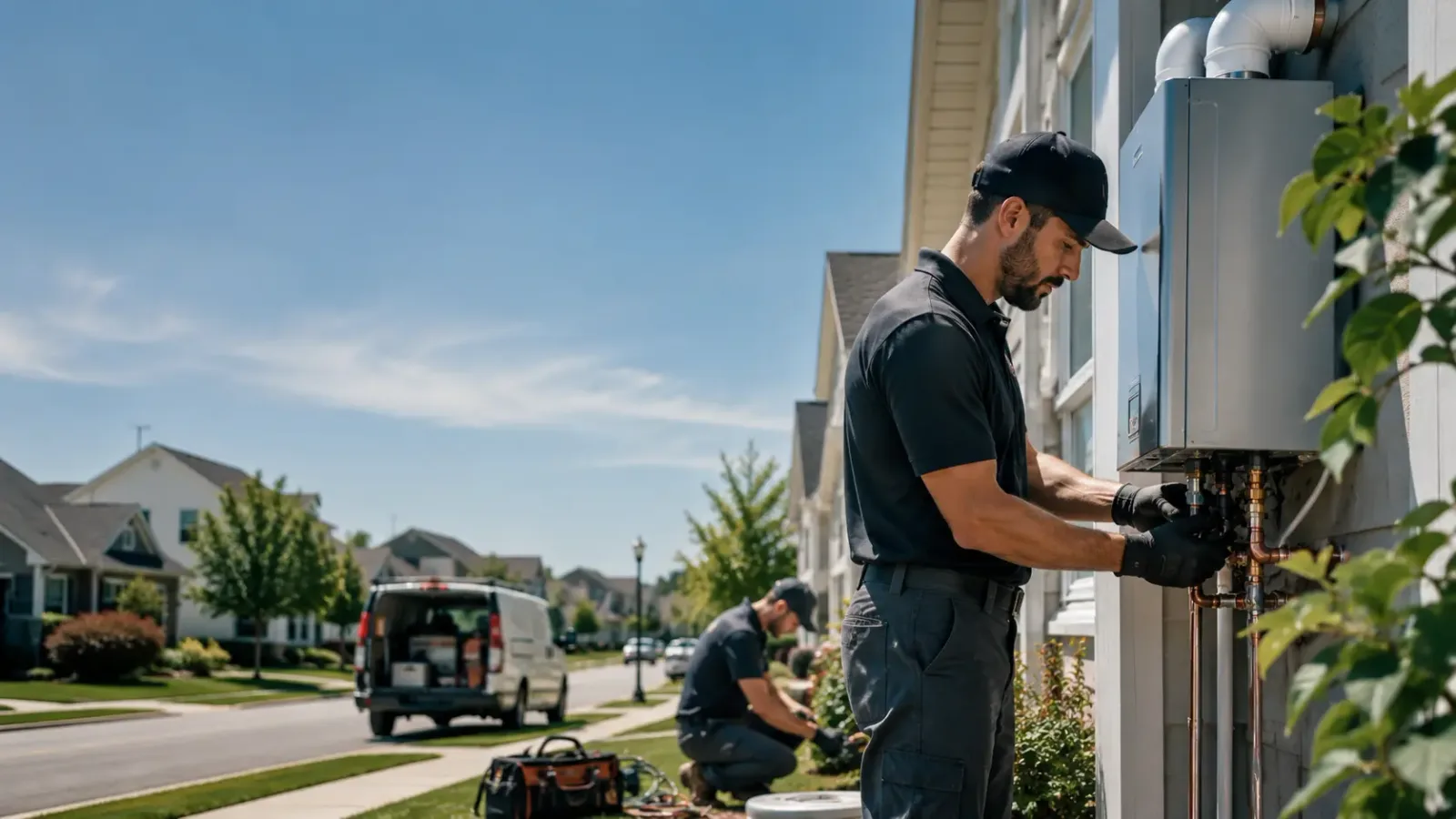 Tankless Water Heater Installation in Mio, MI